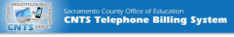 Sacramento County Office of Education Telephone Billing System